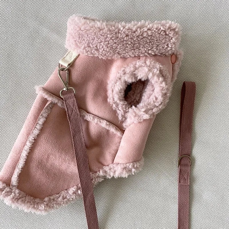 Classic Solid Dog Vests Winter Fleece Warm Pet Dog Clothes For Small Medium Dogs Jackets Puppy Clothing Yorkshire Terrier Perro